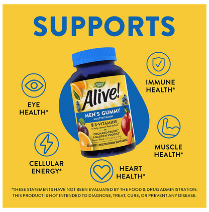 Nature's Way Alive Men's Multivitamin Gummies