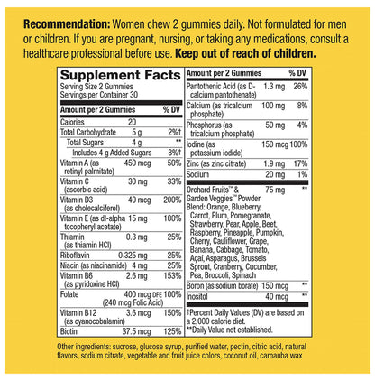 Nature's Way Alive Women's Gummies Gummy