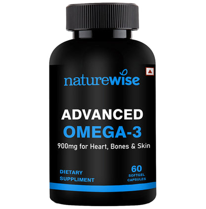 Naturewise Advanced Omega 3 900mg Softgel Capsule (60 Each)