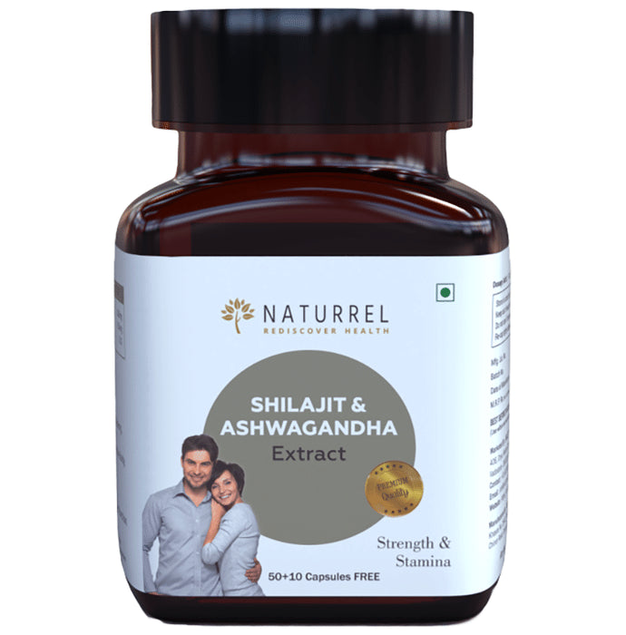 Naturrel Shilajit & Ashwagandha Extract Capsule - Classic Derma