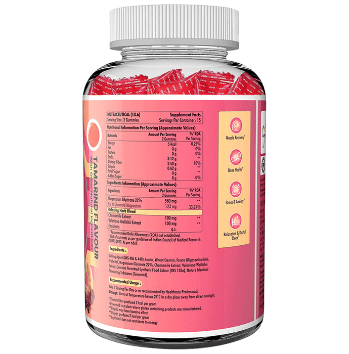 Naturyz Magnesium Glycinate Gummies Tamarind