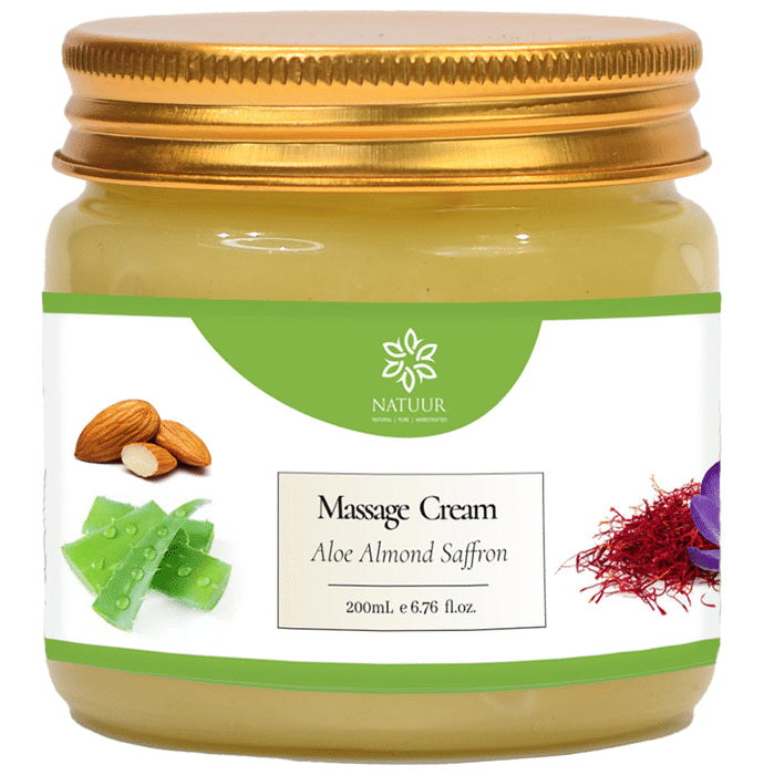 Natuur Aloe Almond Saffron Massage Cream - Classic Derma