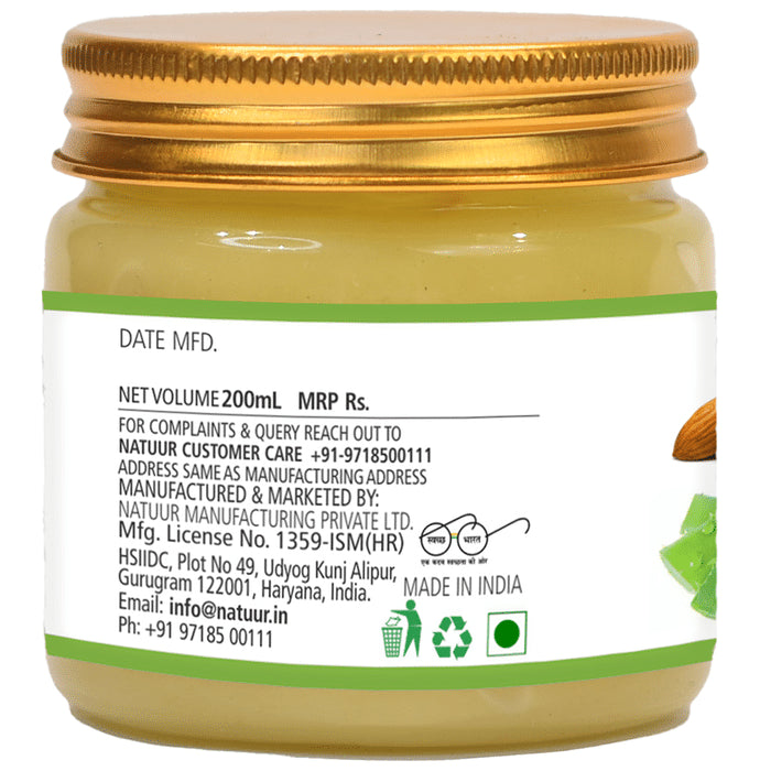 Natuur Aloe Almond Saffron Massage Cream