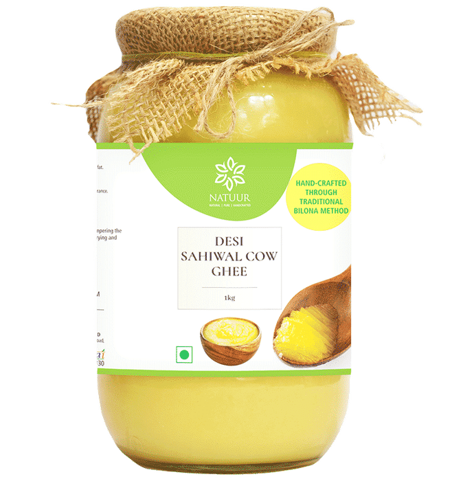 Natuur Desi Sahiwal Cow Ghee - Classic Derma