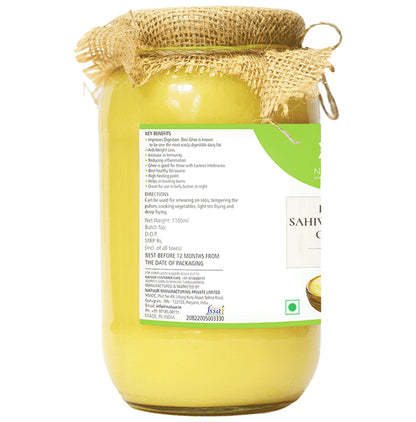 Natuur Desi Sahiwal Cow Ghee