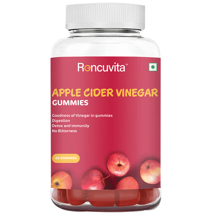 Roncuvita Apple Cider Vinegar Gummies Strawberry - Classic Derma