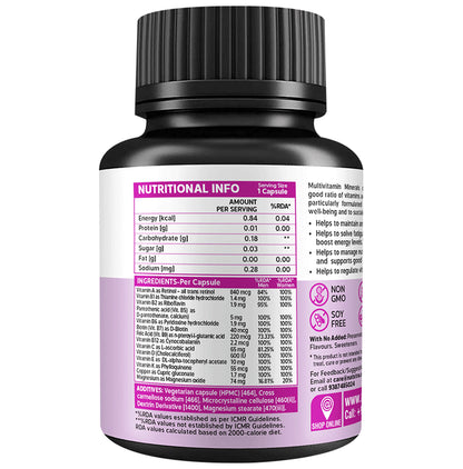 NatXtra Multivitamin Minerals Complex Capsules - Supports overall Health