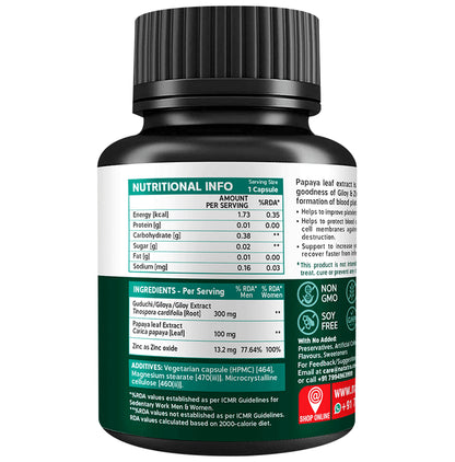 NatXtra Platelet Active+ Capsule Supports in Increasing Platelet Count