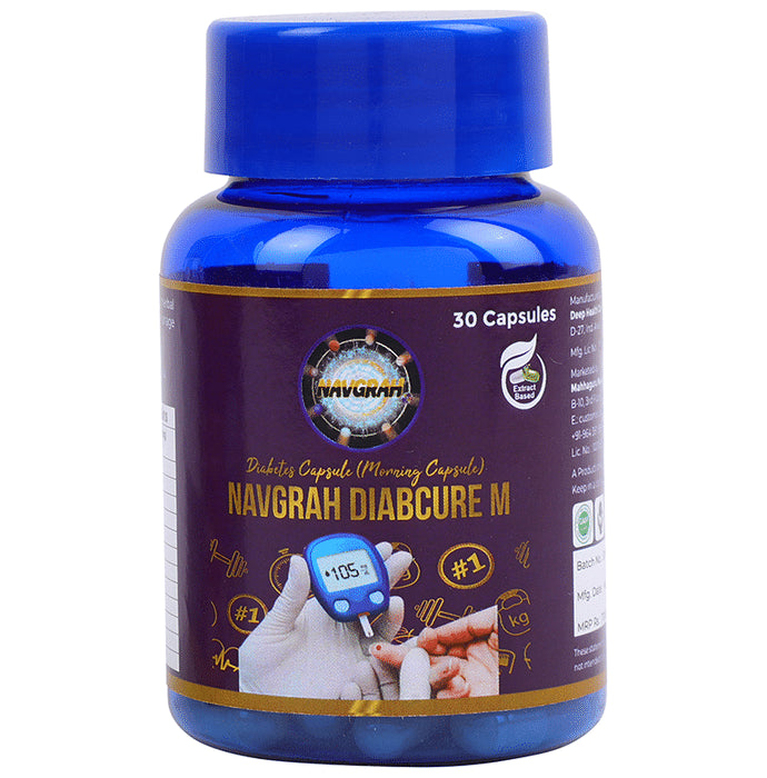 Navgrah Diabcure M Diabetes Capsule (Morning Capsule)