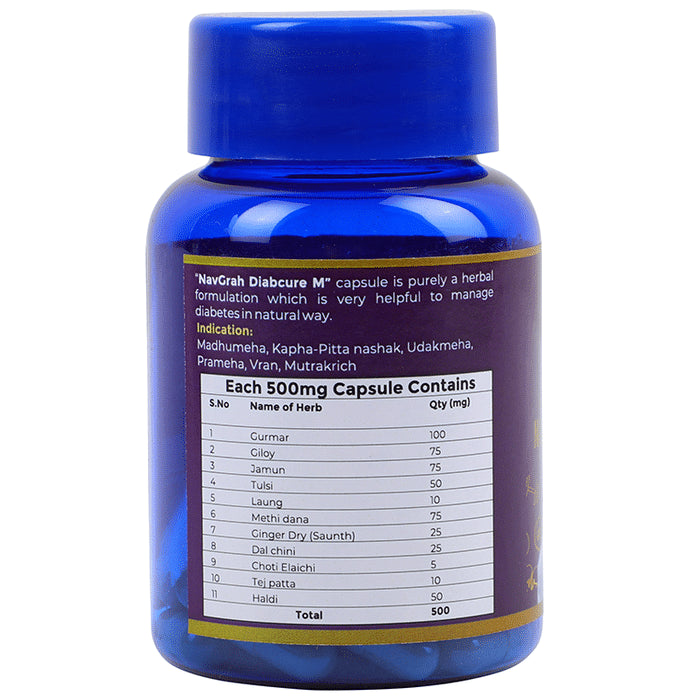 Navgrah Diabcure M Diabetes Capsule (Morning Capsule)