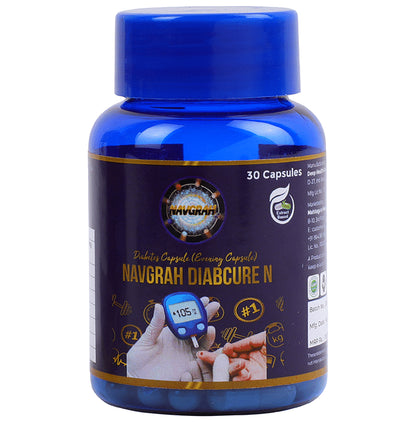 Navgrah Diabcure N Diabetes Capsule (Evening Capsule)