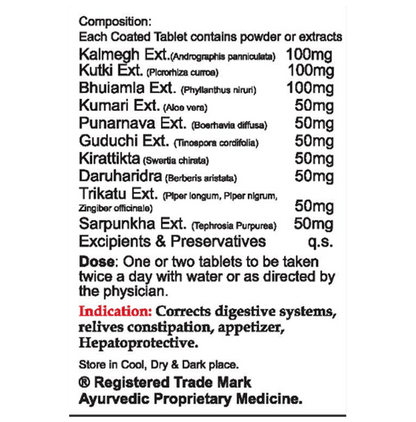 Nay Bhadra Health Care Nayliv Tablet