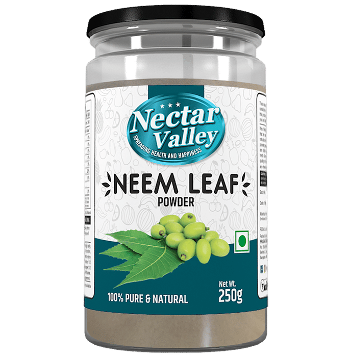 Nectar Valley Pure & Natural Neem Leaf Powder - Classic Derma