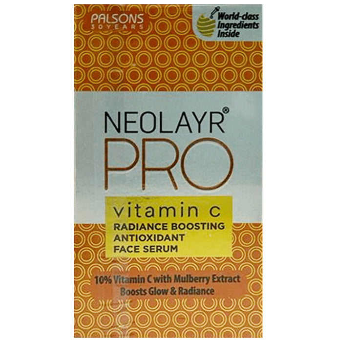 Neolayr Pro Vitamin C Radiance Boosting Antioxidant Face Serum - Classic Derma