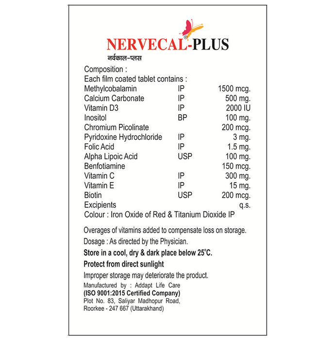 Nervecal-Plus Tablet