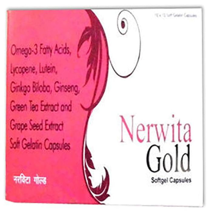 Nerwita Gold Soft Gelatin Capsule - Classic Derma