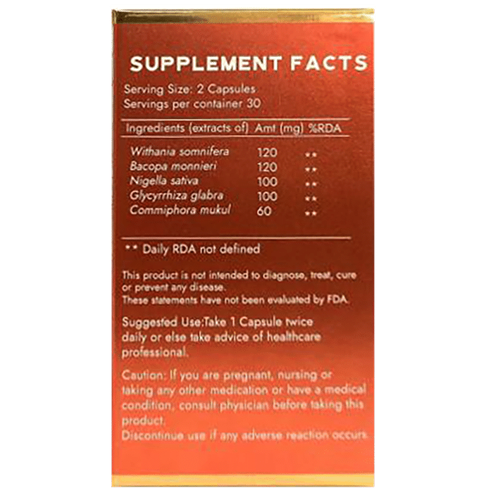 Nethika Naturals Thyroid Care Dietary Supplements Capsule