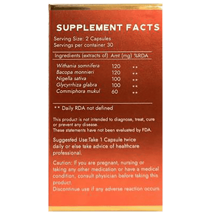 Nethika Naturals Thyroid Care Dietary Supplements Capsule