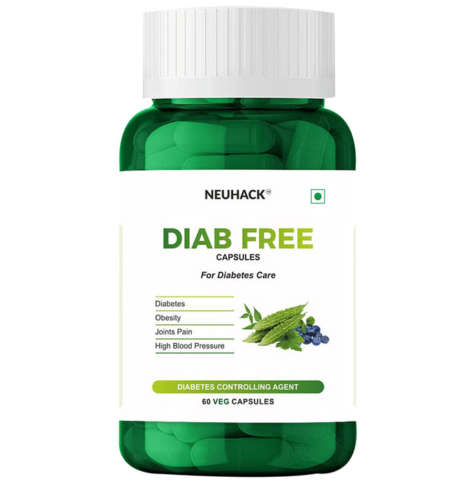 Neuhack Diab Free Veg Capsule - Classic Derma