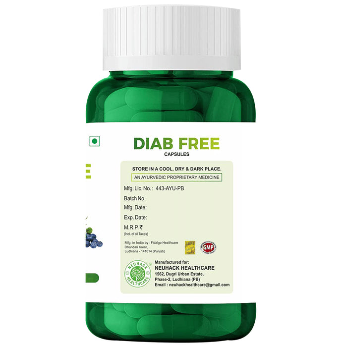 Neuhack Diab Free Veg Capsule