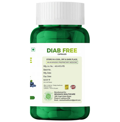 Neuhack Diab Free Veg Capsule