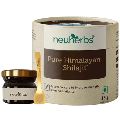 Neuherbs Pure Himalayan Shilajit | For Strength, Stamina & Vitality - Classic Derma