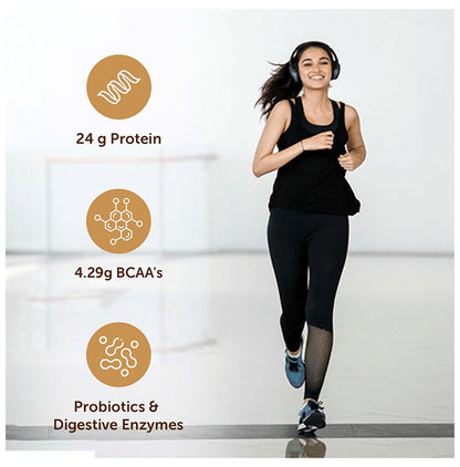 Neuherbs True Plant Protein Powder with Omega-3 Kulfi