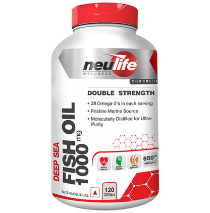 Neulife Deep Sea Fish Oil 1000mg Tablet - Classic Derma