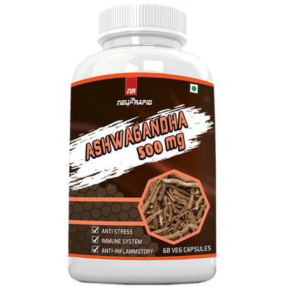 NeuRapid Ashwagandha 500mg Veg Capsule - Classic Derma