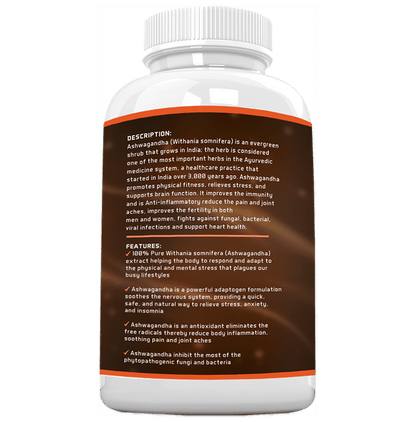 NeuRapid Ashwagandha 500mg Veg Capsule