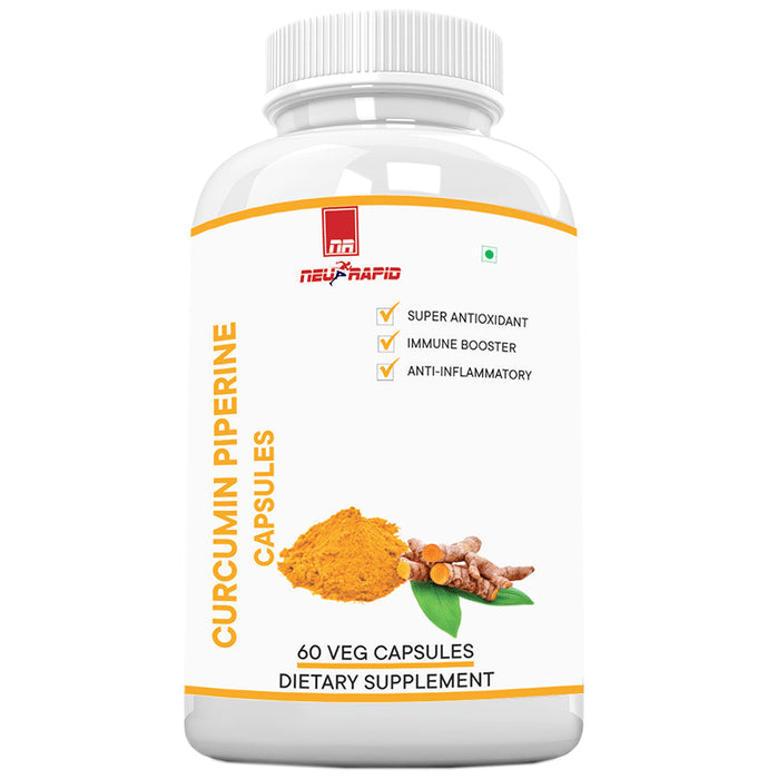 NeuRapid Curcumin Piperine Veg Capsule - Classic Derma