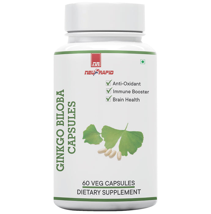 NeuRapid Ginkgo Biloba Veg Capsule - Classic Derma