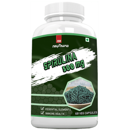 NeuRapid Spirulina 500mg Veg Capsule - Classic Derma