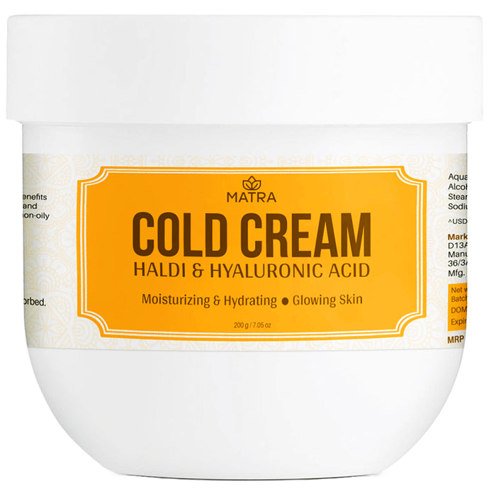 Matra Haldi & Hyaluronic Acid Cold Cream - Classic Derma