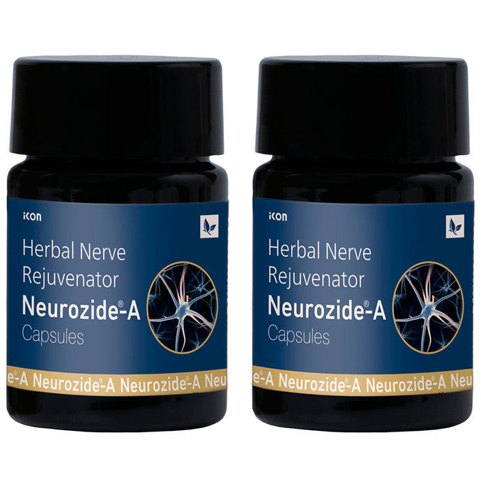 Neurozide-A Herbal Nerve Rejuvenator Capsule (10 Each) - Classic Derma