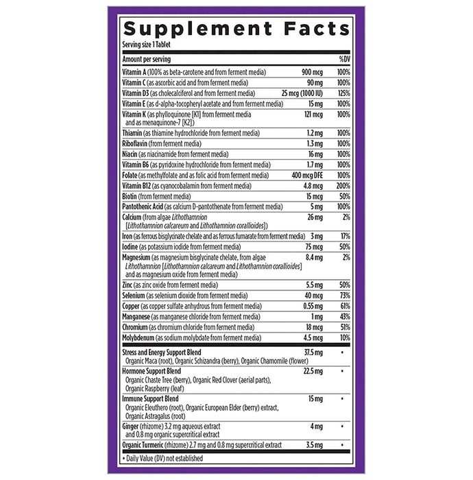 New Chapter One Daily Every Woman's Multivitamin Vegetarian Tablet