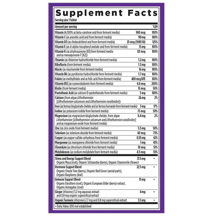 New Chapter One Daily Every Woman's Multivitamin Vegetarian Tablet