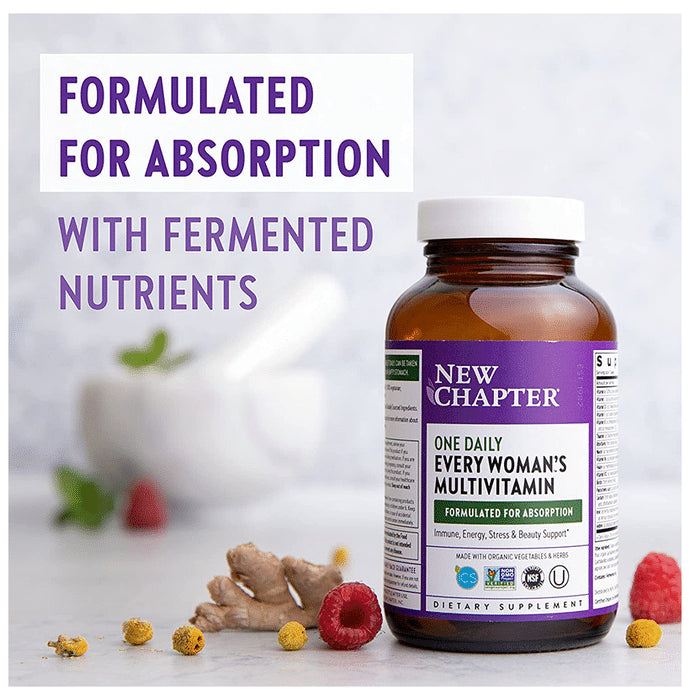 New Chapter One Daily Every Woman's Multivitamin Vegetarian Tablet