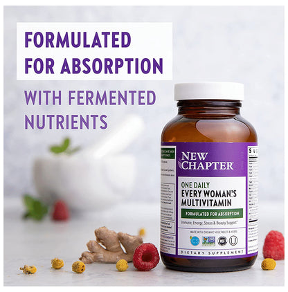 New Chapter One Daily Every Woman's Multivitamin Vegetarian Tablet