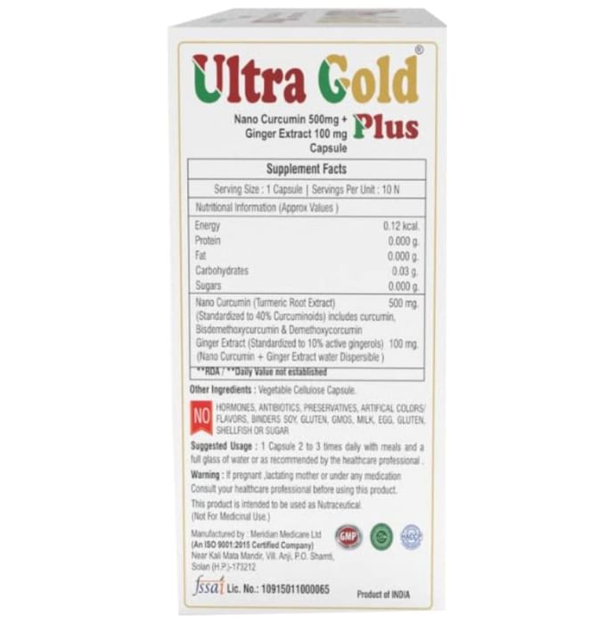 New Improved Ultra Gold Plus Capsule