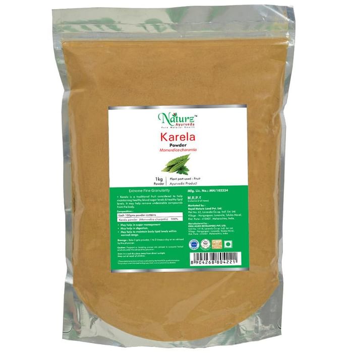 Naturz Ayurveda Karela Powder - Classic Derma