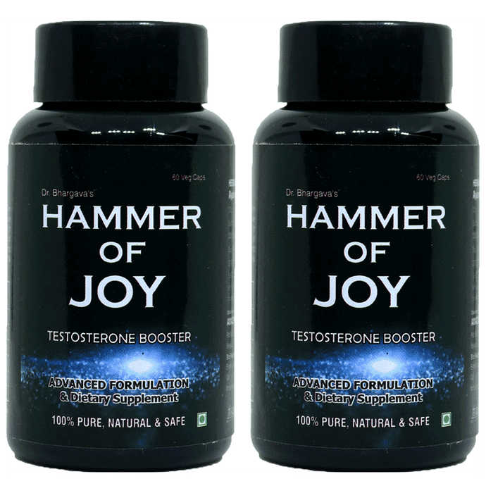 Dr.Bhargav’s Hammer of Joy Veg Capsule (60 Each) - Classic Derma