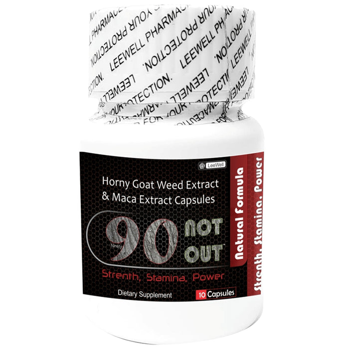 Ninety 90 Not Out Horny Goat Weed Extract & Maca Extract Capsule - Classic Derma