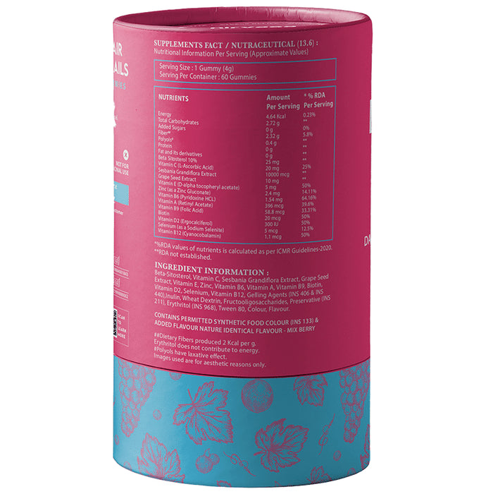 Nirvasa Hair & Nails Gummies (60 Each)