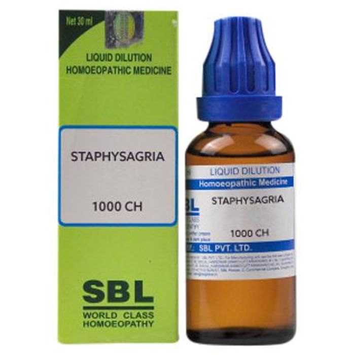 SBL Staphysagria Dilution 1000 CH - Classic Derma