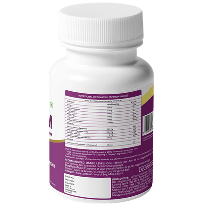 Nirviyu Advance Calcium With Vitamin D3, Zinc & Magnesium Tablet (60 Each)