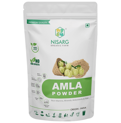 Nisarg Organic Farm Amla Powder - Classic Derma