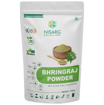 Nisarg Organic Farm Bhringraj Powder - Classic Derma