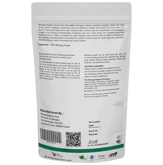 Nisarg Organic Farm Bhringraj Powder