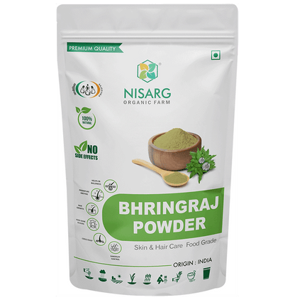 Nisarg Organic Farm Bhringraj Powder - Classic Derma